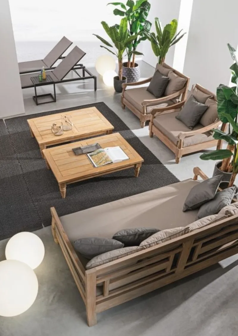 Hot Bizzotto DAYBED IN TEAK SFODERABILE - BALI FSC