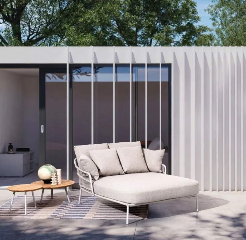 Clearance Bizzotto DAYBED 2P C-C TALAIA FROSTY