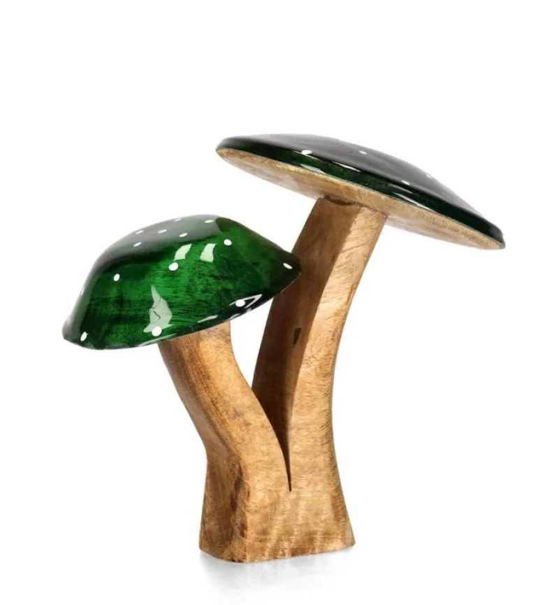 Online Bizzotto DECOR FUNGO 2F JASPER STAND VERDE-NAT