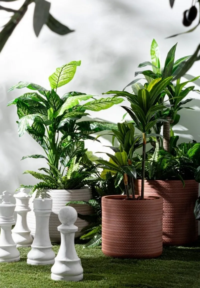 Outlet Bizzotto DECORAZIONE CHESS RE-REGINA BIANCO ASS2