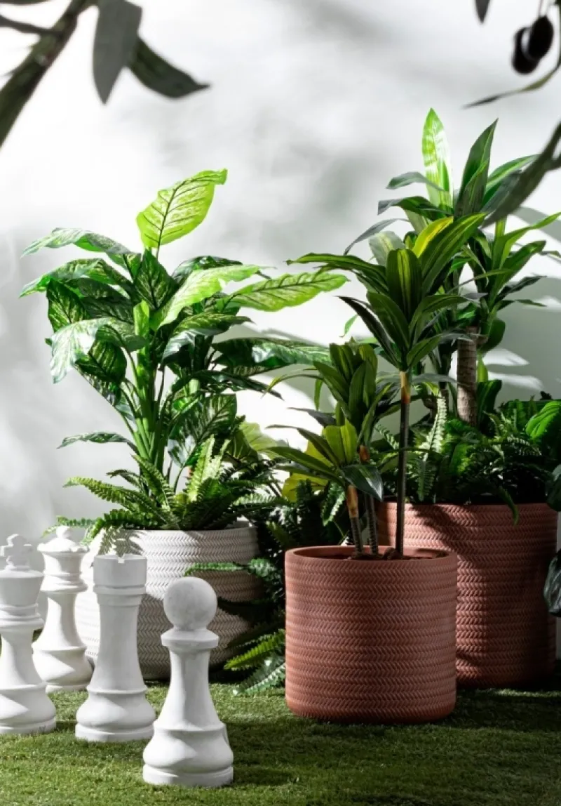 Outlet Bizzotto DECORAZIONE CHESS RE-REGINA BIANCO ASS2