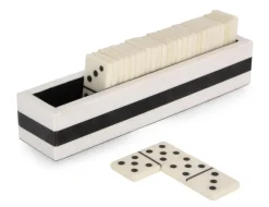 Best Bizzotto DECORAZIONE DOMINO FORTUNE BIAN 20,5X4,5