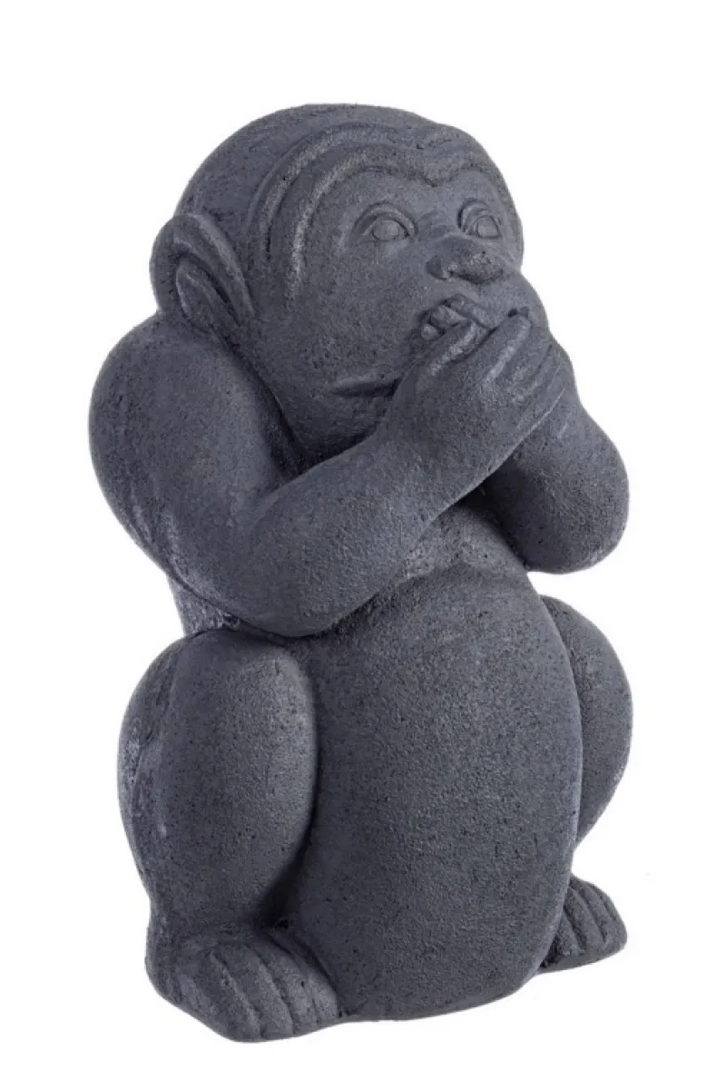 Discount Bizzotto DECORAZIONE IN FIBRA DI ARGILLA - SCIMMIA NON PARLO