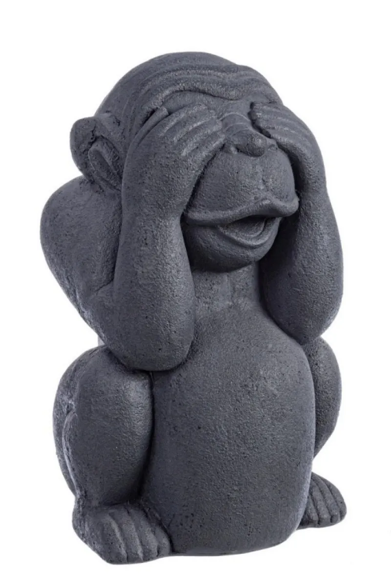 Sale Bizzotto DECORAZIONE IN FIBRA DI ARGILLA - SCIMMIA NON VEDO