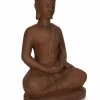 Sale Bizzotto DECORAZIONE MEILI BUDDHA SEDUT RUSTY H75