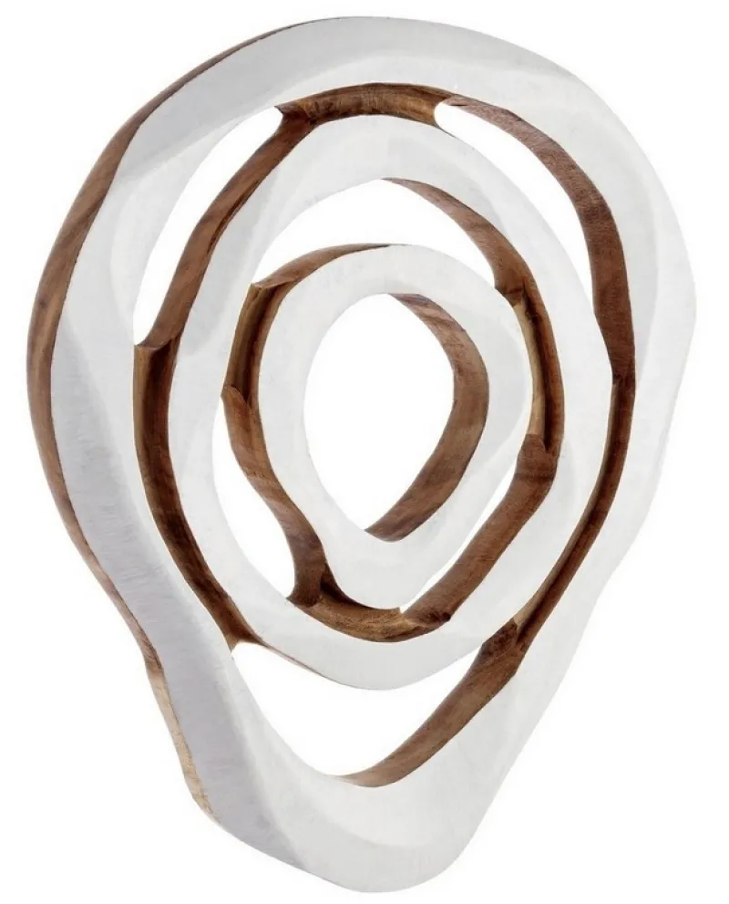 Bizzotto DECORAZIONE PARETE LENWOOD BIANCA S