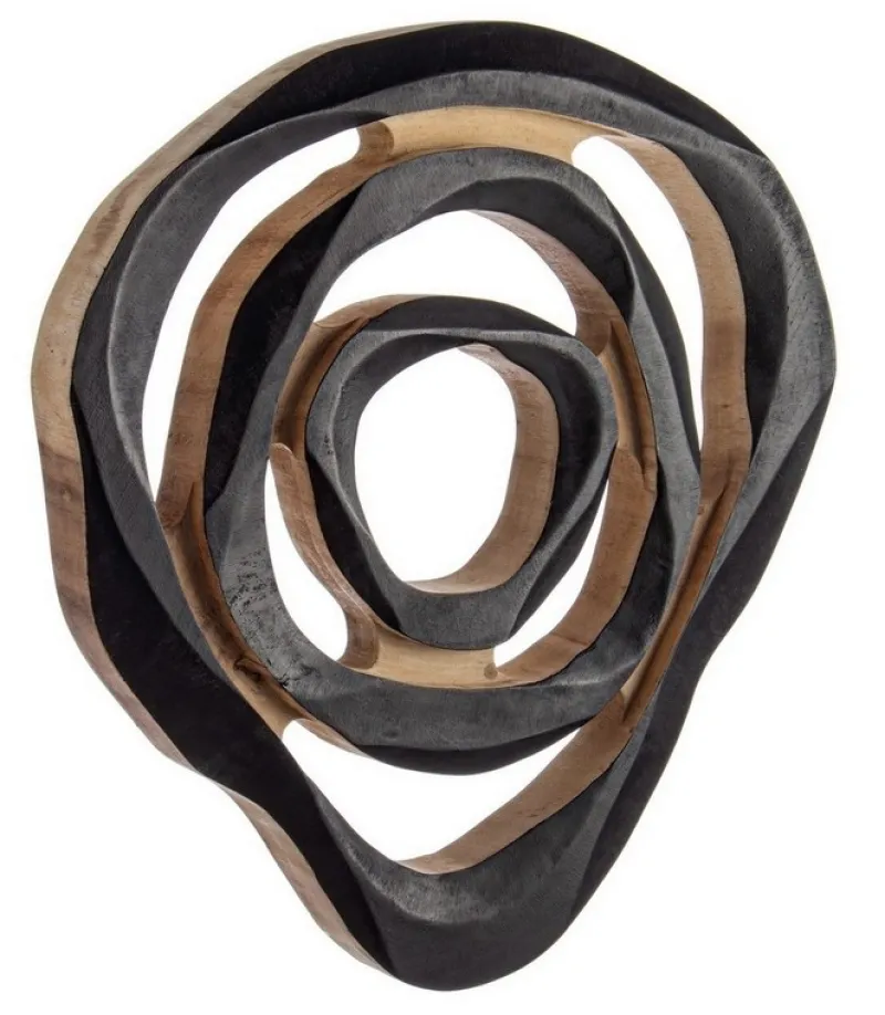 Sale Bizzotto DECORAZIONE PARETE LENWOOD NERA S