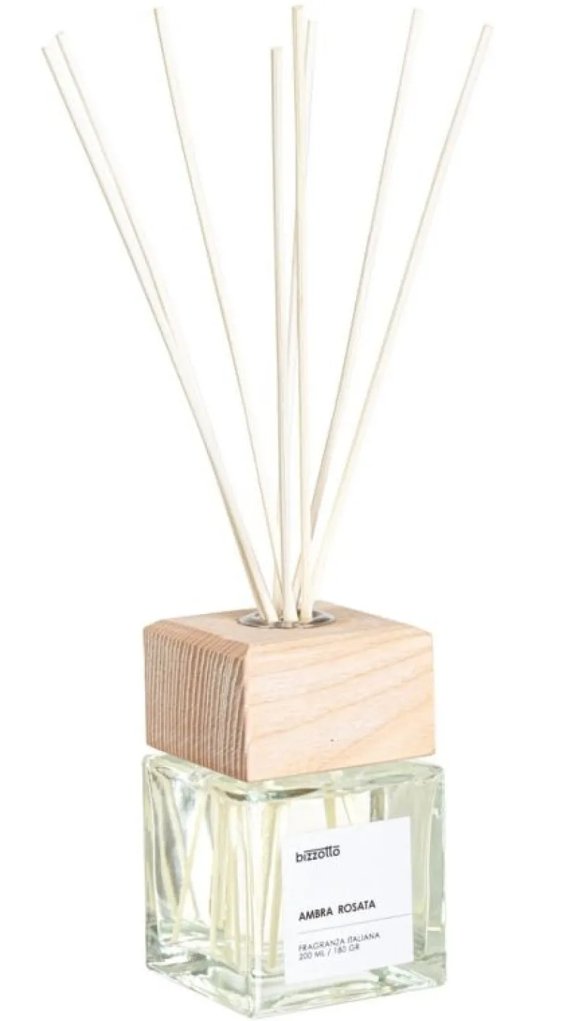 New Bizzotto DIFFUSORE FRAGRANZA AMBRA ROSATA 200ML