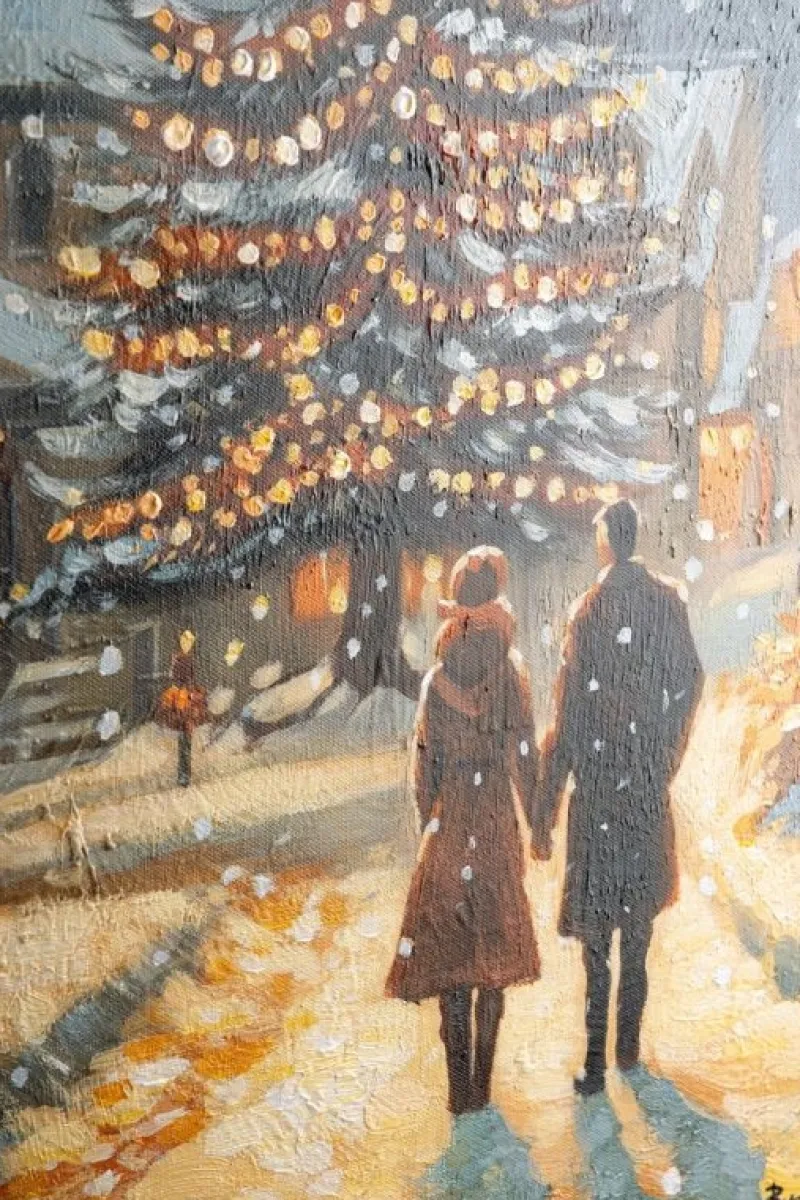 Online Bizzotto DIPINTO SILENT NIGHT 5008 50X70