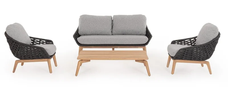 Outlet Bizzotto DIVANO 2/3 POSTI ANTRACITE - TAMIRES