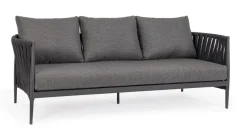 Online Bizzotto DIVANO 3 POSTI ANTRACITE WG21- JACINTA