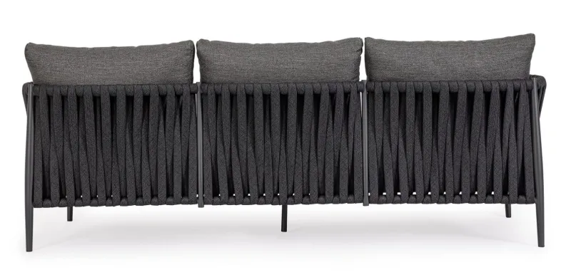 Online Bizzotto DIVANO 3 POSTI ANTRACITE WG21- JACINTA