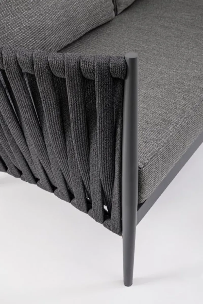 Online Bizzotto DIVANO 3 POSTI ANTRACITE WG21- JACINTA