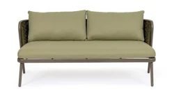 Discount Bizzotto DIVANO 2 POSTI OLIV QS24 - HARLOW