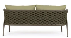 Discount Bizzotto DIVANO 2 POSTI OLIV QS24 - HARLOW