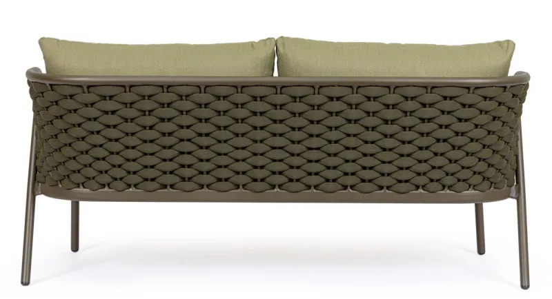 Discount Bizzotto DIVANO 2 POSTI OLIV QS24 - HARLOW