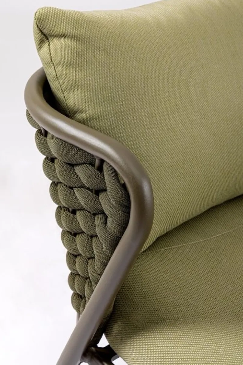 Discount Bizzotto DIVANO 2 POSTI OLIV QS24 - HARLOW