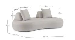 Bizzotto DIVANO C-C COOPER GRAPHITE