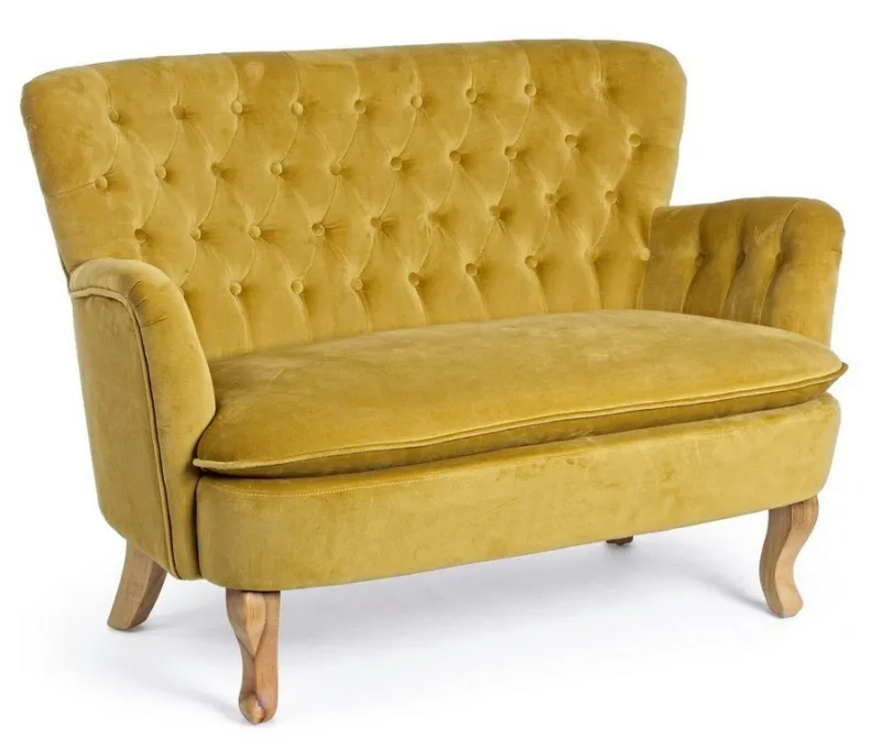 Bizzotto DIVANO COLOR SENAPE - ORLINS