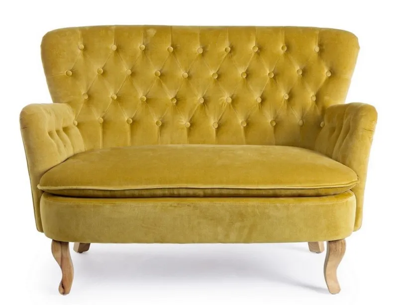 Bizzotto DIVANO COLOR SENAPE - ORLINS