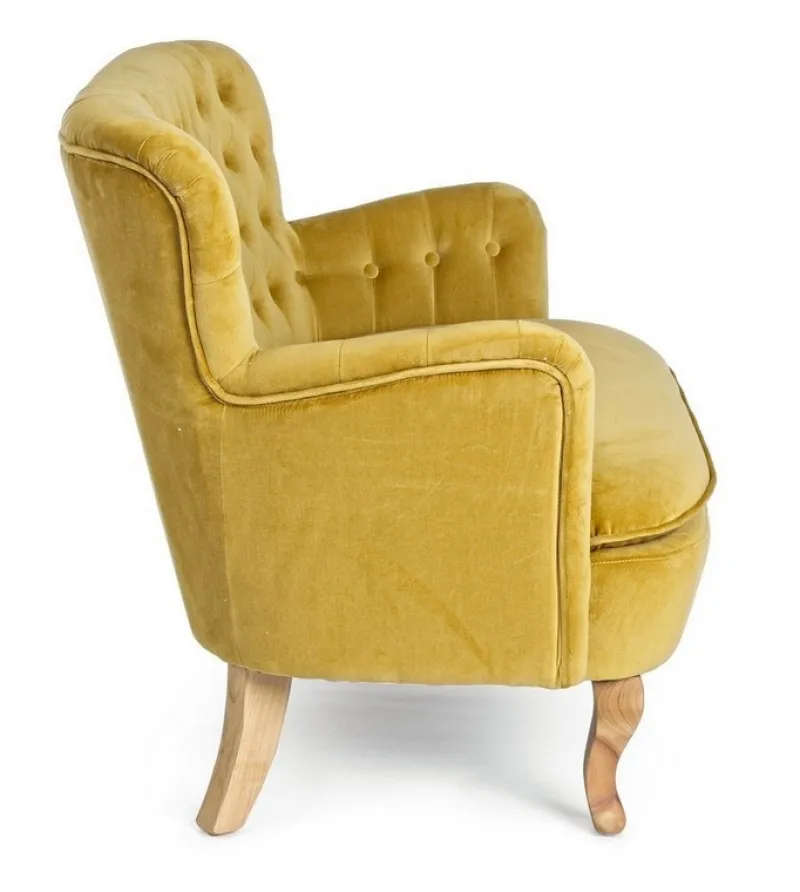 Bizzotto DIVANO COLOR SENAPE - ORLINS