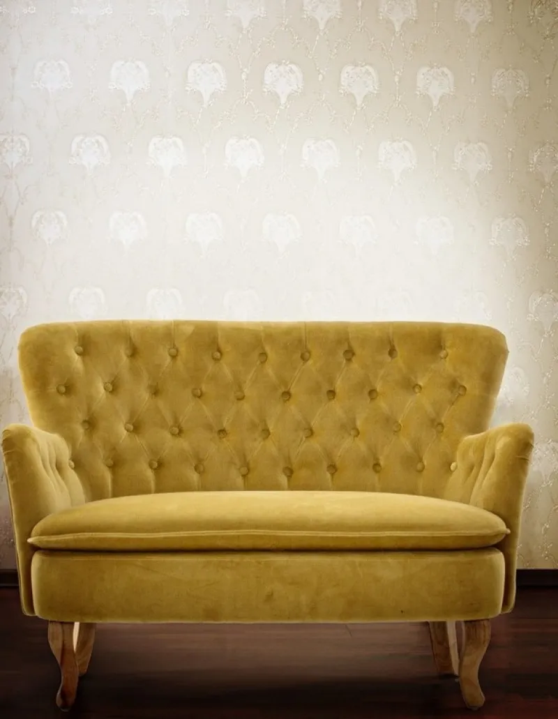 Bizzotto DIVANO COLOR SENAPE - ORLINS