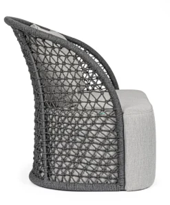 Clearance Bizzotto DIVANO CON CUSCINI ANTRACITE - CUYEN