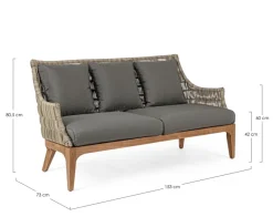 Clearance Bizzotto DIVANO CON CUSCINO - KEILANI