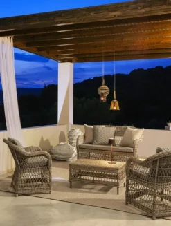 Bizzotto DIVANO IN ALLUMINIO - JUPITER