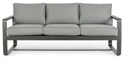 Clearance Bizzotto DIVANO IN ALLUMINIO ANTRACITE YK13 - MERRIGAN