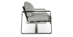 Clearance Bizzotto DIVANO IN ALLUMINIO ANTRACITE YK13 - MERRIGAN