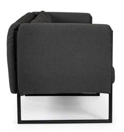 New Bizzotto DIVANO IN ALLUMINIO ANTRACITE- PIXEL
