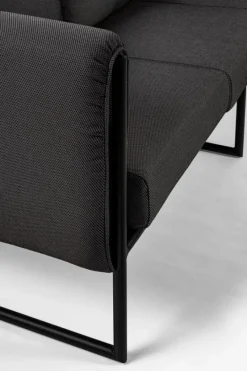 New Bizzotto DIVANO IN ALLUMINIO ANTRACITE- PIXEL