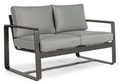 Clearance Bizzotto DIVANO IN ALLUMINIO ANTRACITE YK13 - MERRIGAN