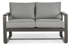 Clearance Bizzotto DIVANO IN ALLUMINIO ANTRACITE YK13 - MERRIGAN