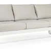 Bizzotto DIVANO IN ALLUMINIO BIANCO YK11 - MERRIGAN