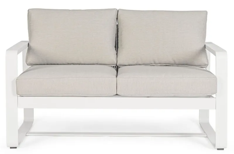 Online Bizzotto DIVANO IN ALLUMINIO BIANCO YK11 - MERRIGAN