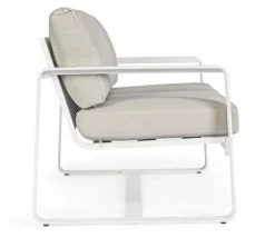 Online Bizzotto DIVANO IN ALLUMINIO BIANCO YK11 - MERRIGAN