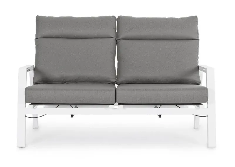 Discount Bizzotto DIVANO IN ALLUMINIO BIANCO JX11 - KLEDI