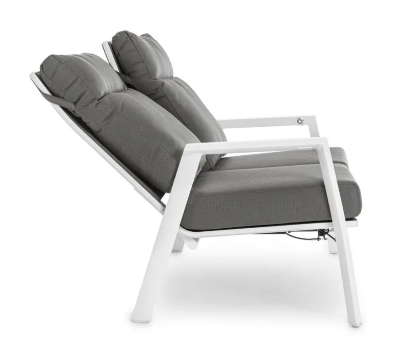Discount Bizzotto DIVANO IN ALLUMINIO BIANCO JX11 - KLEDI