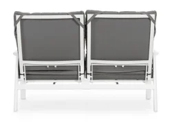 Discount Bizzotto DIVANO IN ALLUMINIO BIANCO JX11 - KLEDI