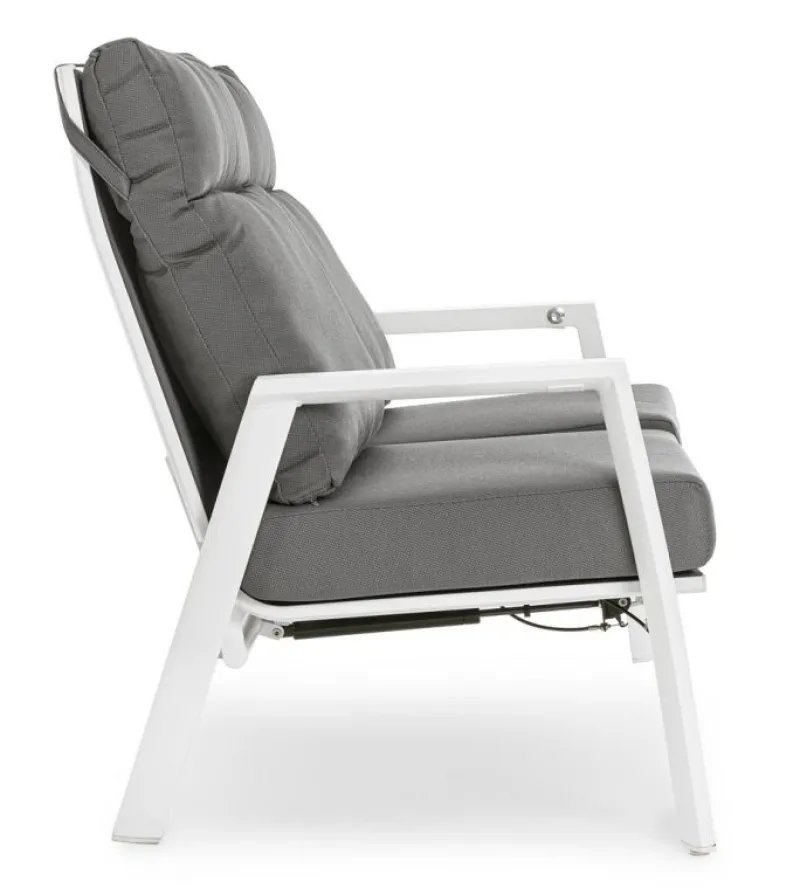 Discount Bizzotto DIVANO IN ALLUMINIO BIANCO JX11 - KLEDI
