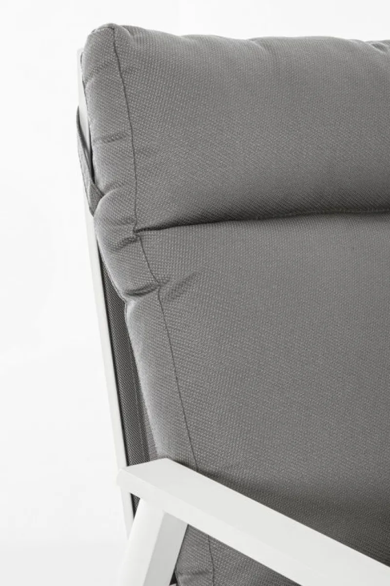 Discount Bizzotto DIVANO IN ALLUMINIO BIANCO JX11 - KLEDI
