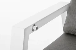 Discount Bizzotto DIVANO IN ALLUMINIO BIANCO JX11 - KLEDI