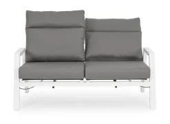 Discount Bizzotto DIVANO IN ALLUMINIO BIANCO JX11 - KLEDI