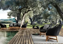 Bizzotto DIVANO IN CORDA PER ESTERNO ANTRACITE- COACHELLA