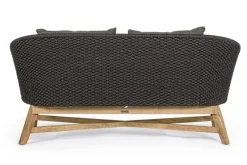 Bizzotto DIVANO IN CORDA PER ESTERNO ANTRACITE- COACHELLA