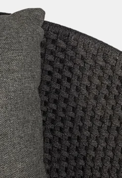 Bizzotto DIVANO IN CORDA PER ESTERNO ANTRACITE- COACHELLA