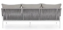 Best Bizzotto DIVANO IN CORDA PER ESTERNO BIANCO WG20 - FLORENCIA