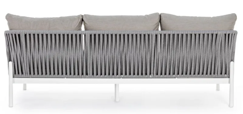 Best Bizzotto DIVANO IN CORDA PER ESTERNO BIANCO WG20 - FLORENCIA